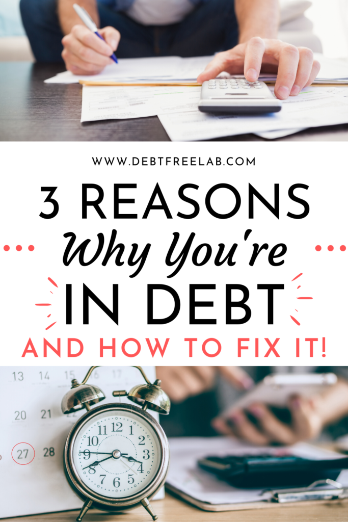 If you're looking for solutions to get rid of debt quickly, try these simple strategies to get out of debt fast! Start your debt free journey today by identifying the reasons why you're still in debt and how to fix them. Apply these debt payoff strategies and start living debt free now! #debt #debtfree #debtpayoff #debtpayofftips #howtopayoffdebt #debtfree #getoutofdebt #motivation #debtmanagement #mindset