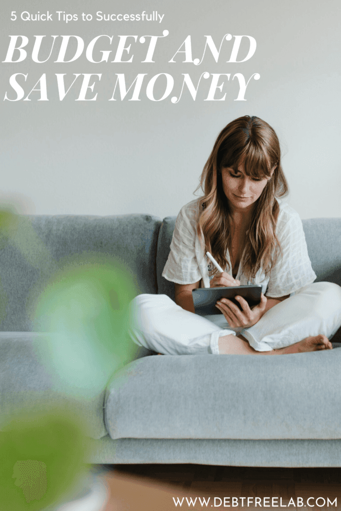 Looking to get better at budgeting? These budgeting tips will help you budget and save money fast. Use these quick and easy tips to get started with your family budget. Understand where your money goes and successfully budget and save money with these tips. #budget #familybudget #savemoneytips #savemoney #financialtips #personalfinance #budgetplanner #budgetingfinances