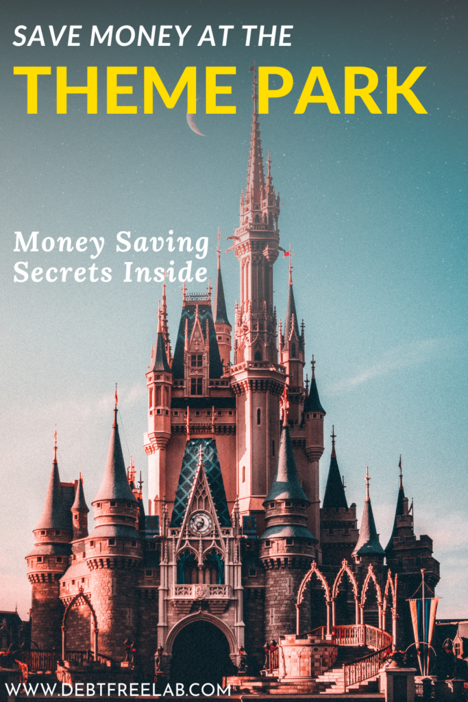 Theme parks can get expensive - fast! Learn super simple ways to save money on theme park tickets, dining, parking and more! #familytravel #themeparks #savemoney #budget #amusementparks #frugal #vacation #summer