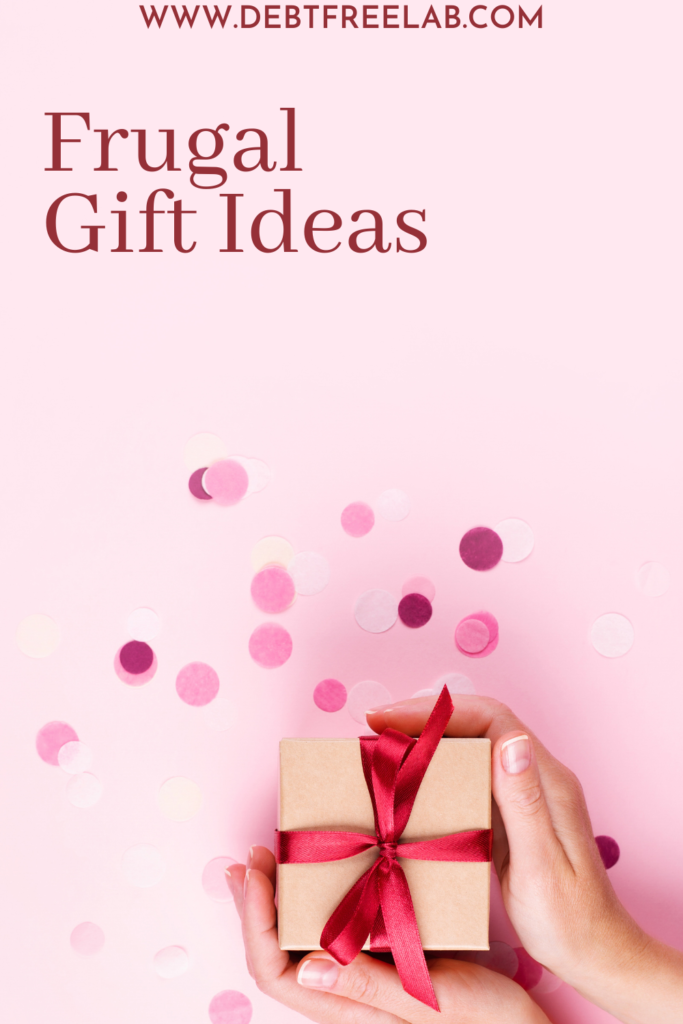 Be generous - but frugal - with these frugal gift ideas. The people on your list will absolutely love to receive these gifts, and your budget doesn't have to suffer with these thrifty gift ideas. #frugal #gifts #giftideas #budget #budgetfriendly #christmas #holiday