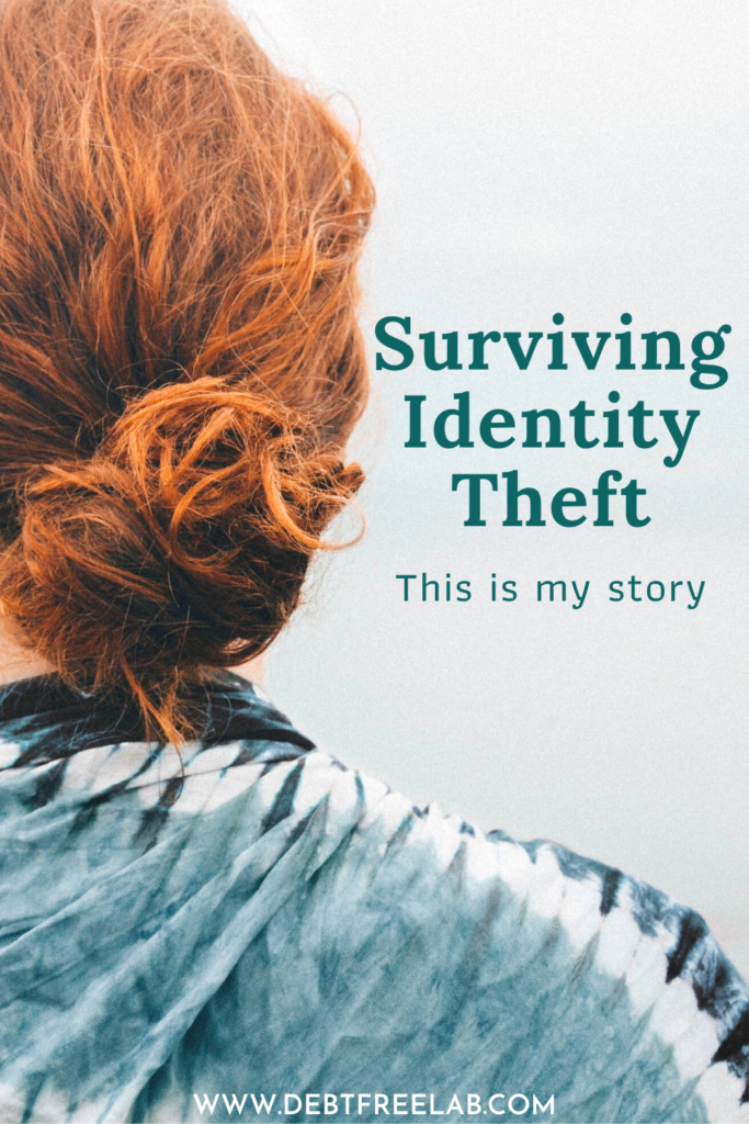 Surviving identity theft is difficult but not impossible. This is my story of how identity theft nearly ruined my life, and how I came back from it. #identitytheft #creditrepair #creditscore #creditbuilding #credittips #goodcredit