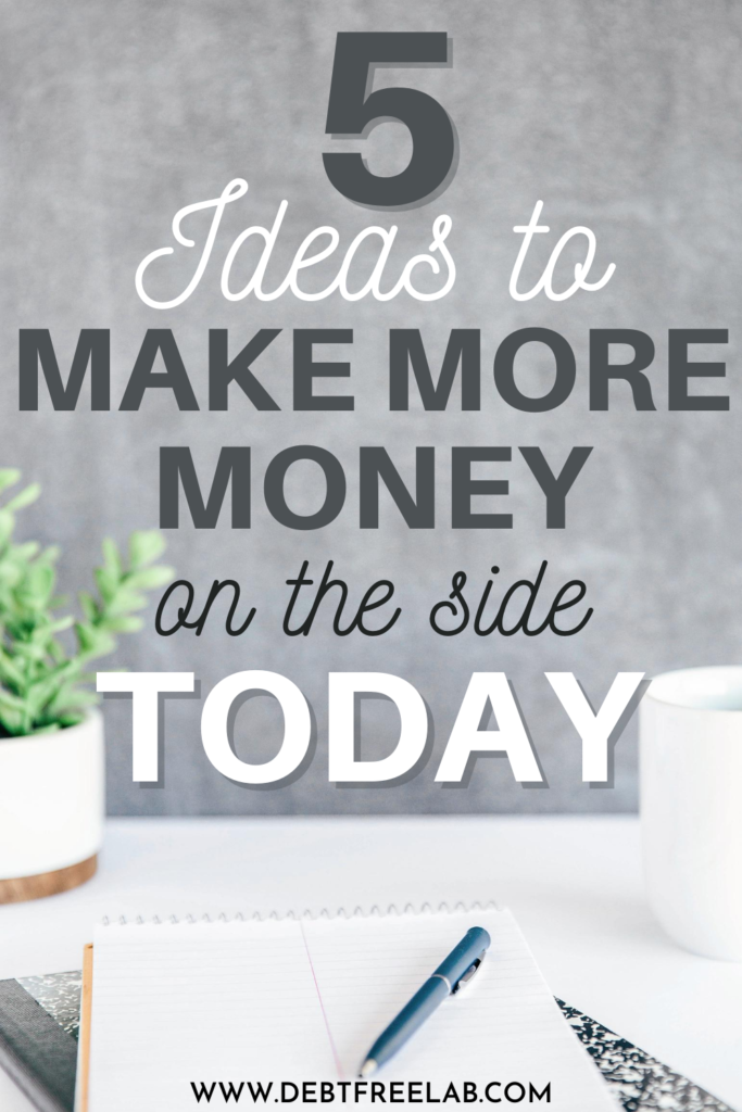 Check out these super simple side hustles that you can do either from home, or while going about your daily routine. Make more money on the side with these easy side hustle ideas. #sidehustle #sidehustleideas #sidehustleideasathome #extracash #sidehustleformoms