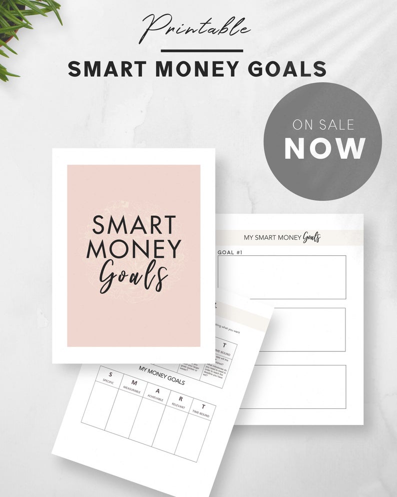 Set SMART money Goals and rule your money this year!